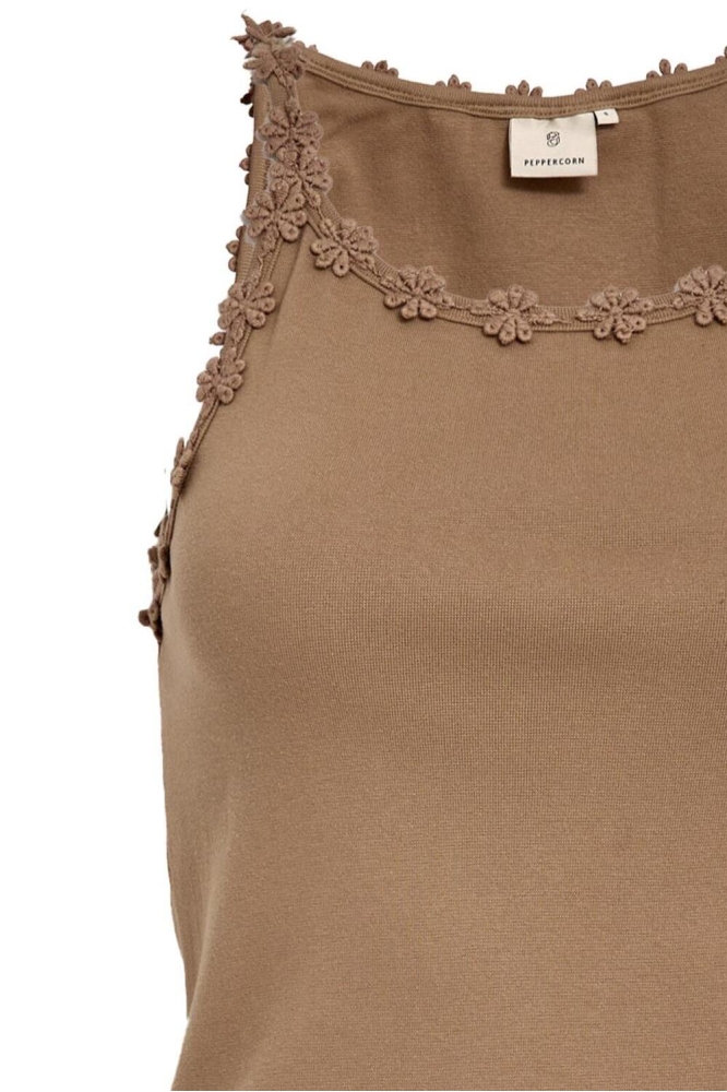 ALICE GOTS STRAP TOP PC7961 6796 TANNIN SAND